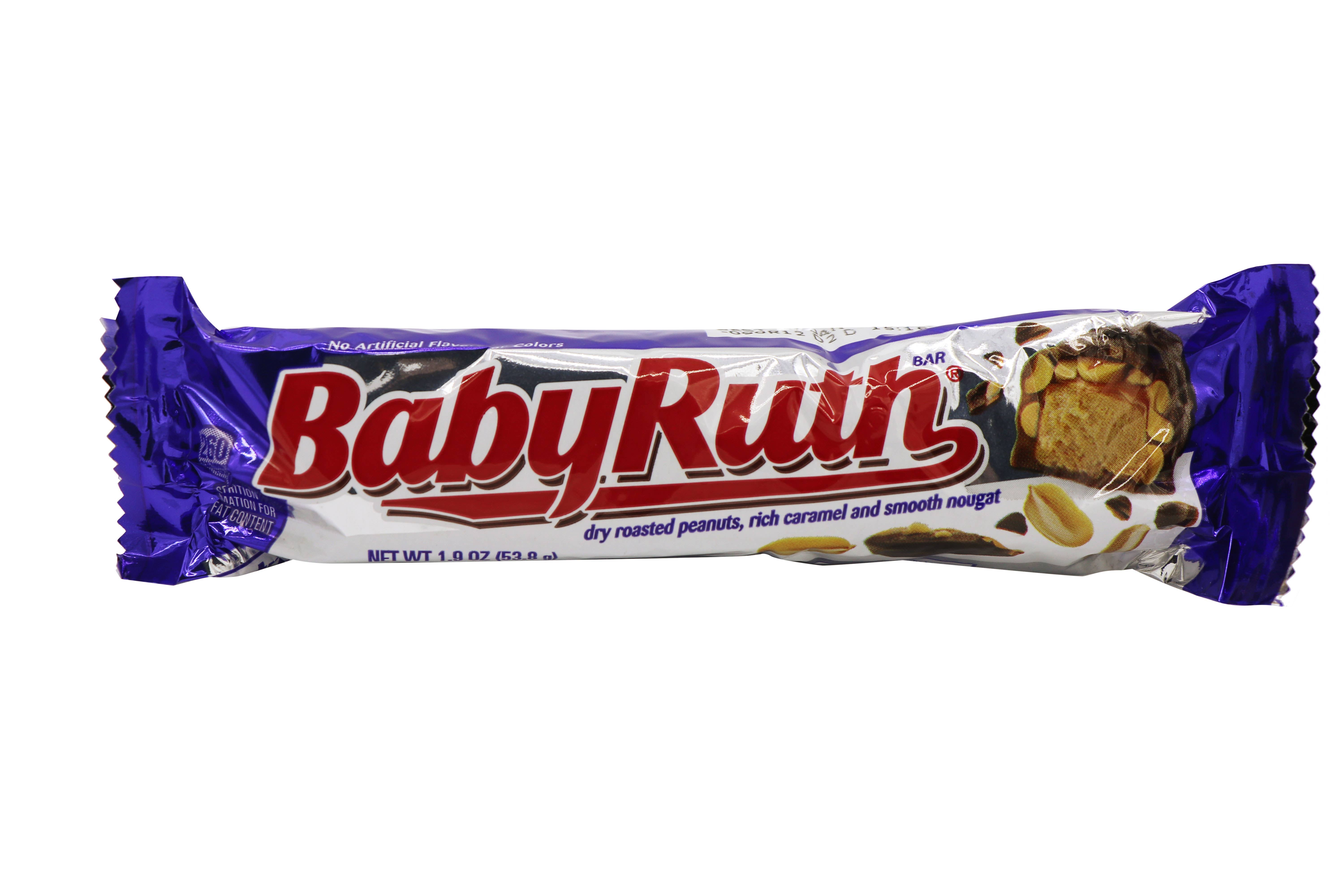 Grandpa Joe's Candy Shop - Wholesale Chocolate Bar - Baby Ruth Candy Bar 1.9oz, 24ct1