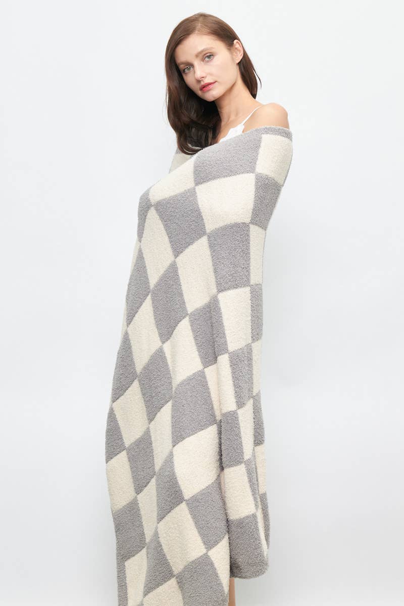 Newbury Kustom - Vente Plaids - PLAID À CARREAUX IB0042