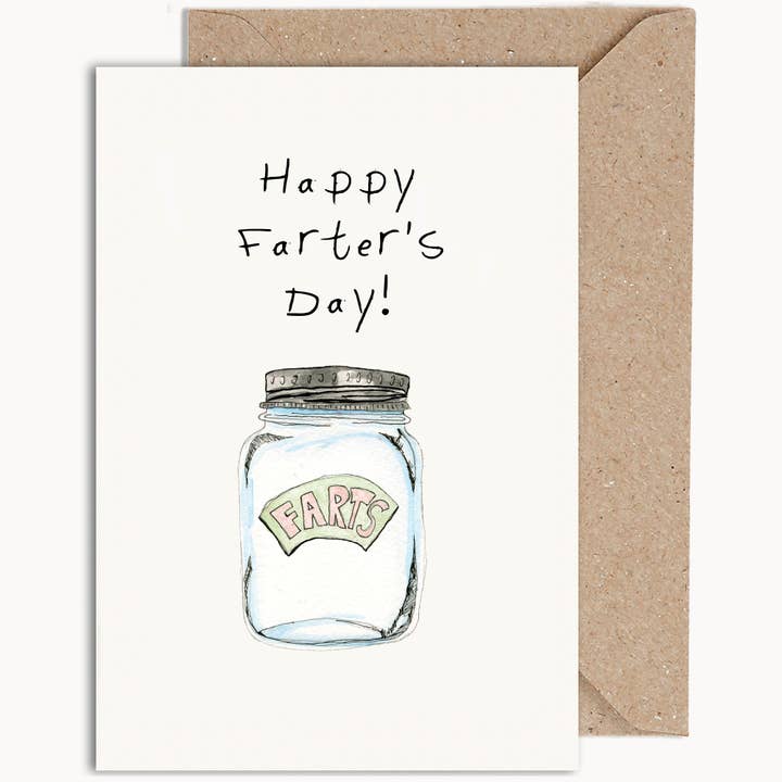 Happy Farter's Day for wholesale by WeirdWatercolours