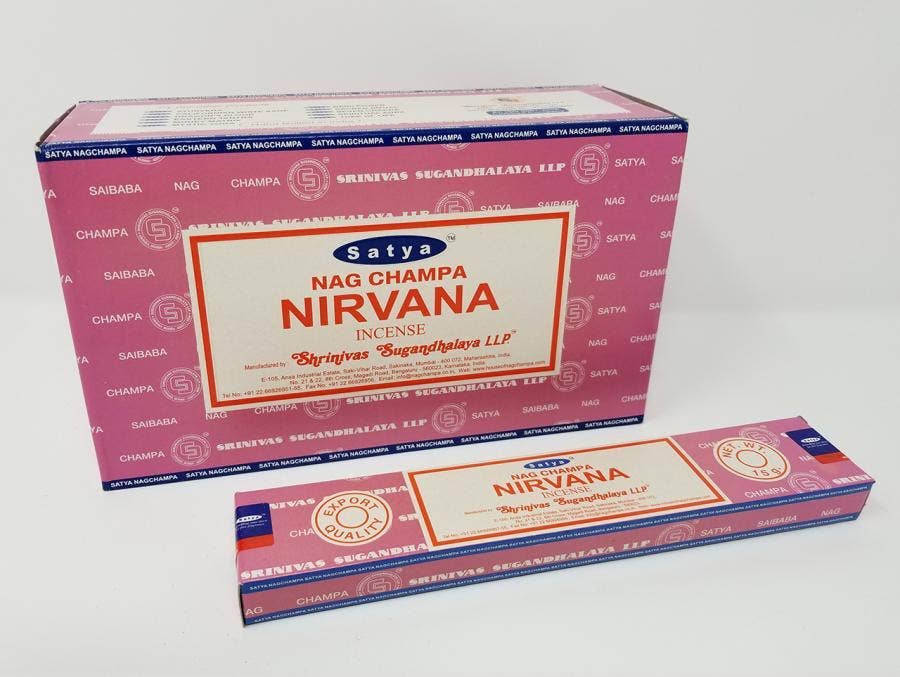 GREENROOTS USA LLC - Wholesale Incense - Satya - Nirvana 15gms (12/Box)1