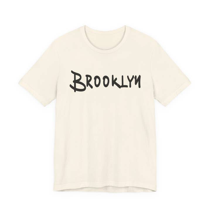 Brooklyn, New York T-Shirt - Graffiti Text 100% Cotton for wholesale by Hey Mountains