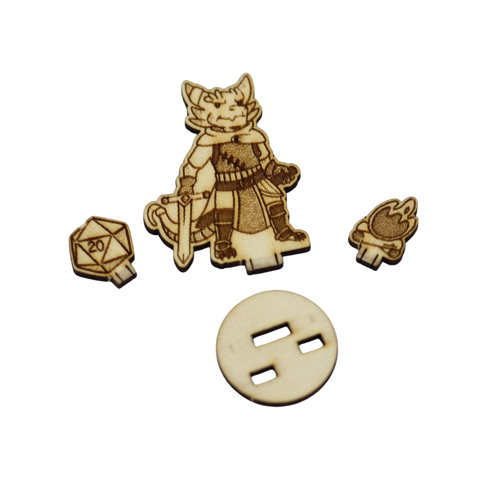 CorvidArts - Wholesale Board Game - Heros Tabletop Miniatures (Set of 12)4