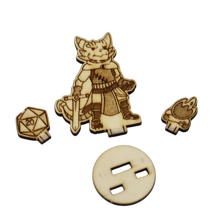 CorvidArts - Wholesale Board Game - Heros Tabletop Miniatures (Set of 12)4