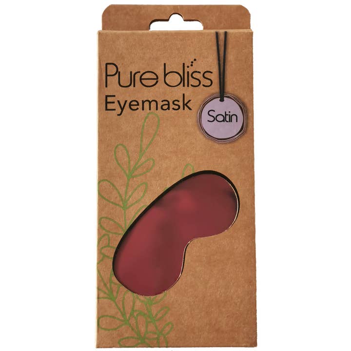 Max-Link Solutions Ltd - Wholesale Sleep/Eye Mask - Pure Bliss Premium Satin Eye mask, Smooth Blackout Eye Mask