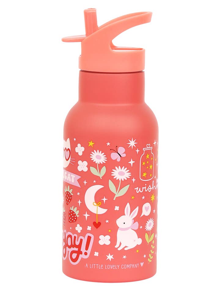 Kids stainless steel drink/water bottle: Fun for wholesale by A Little Lovely Company
