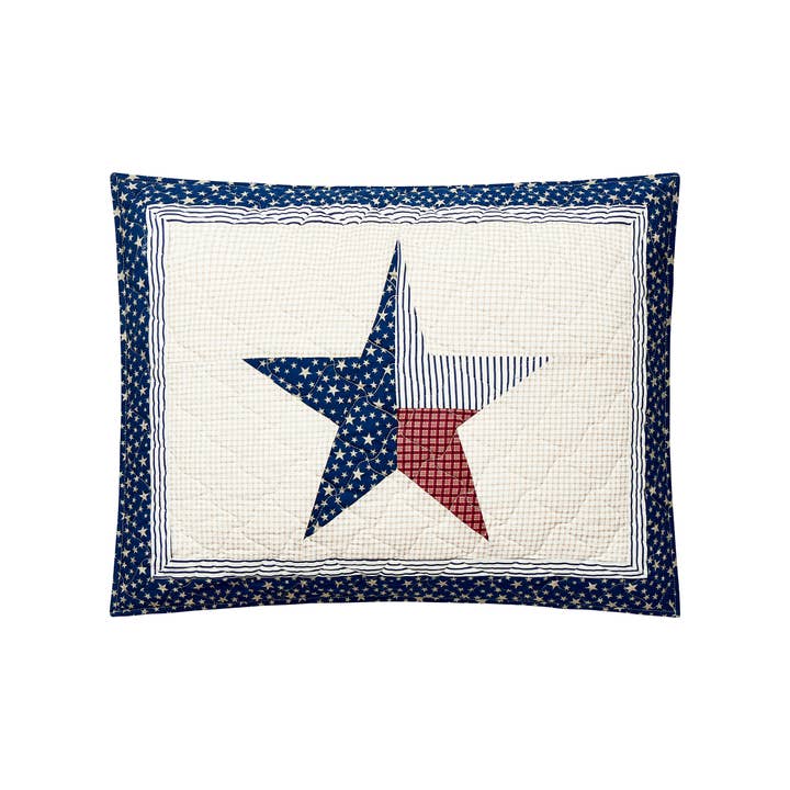 Peking Handicraft - Wholesale Bedding Set - TEXAS LONE STAR QUILT SET-3PC