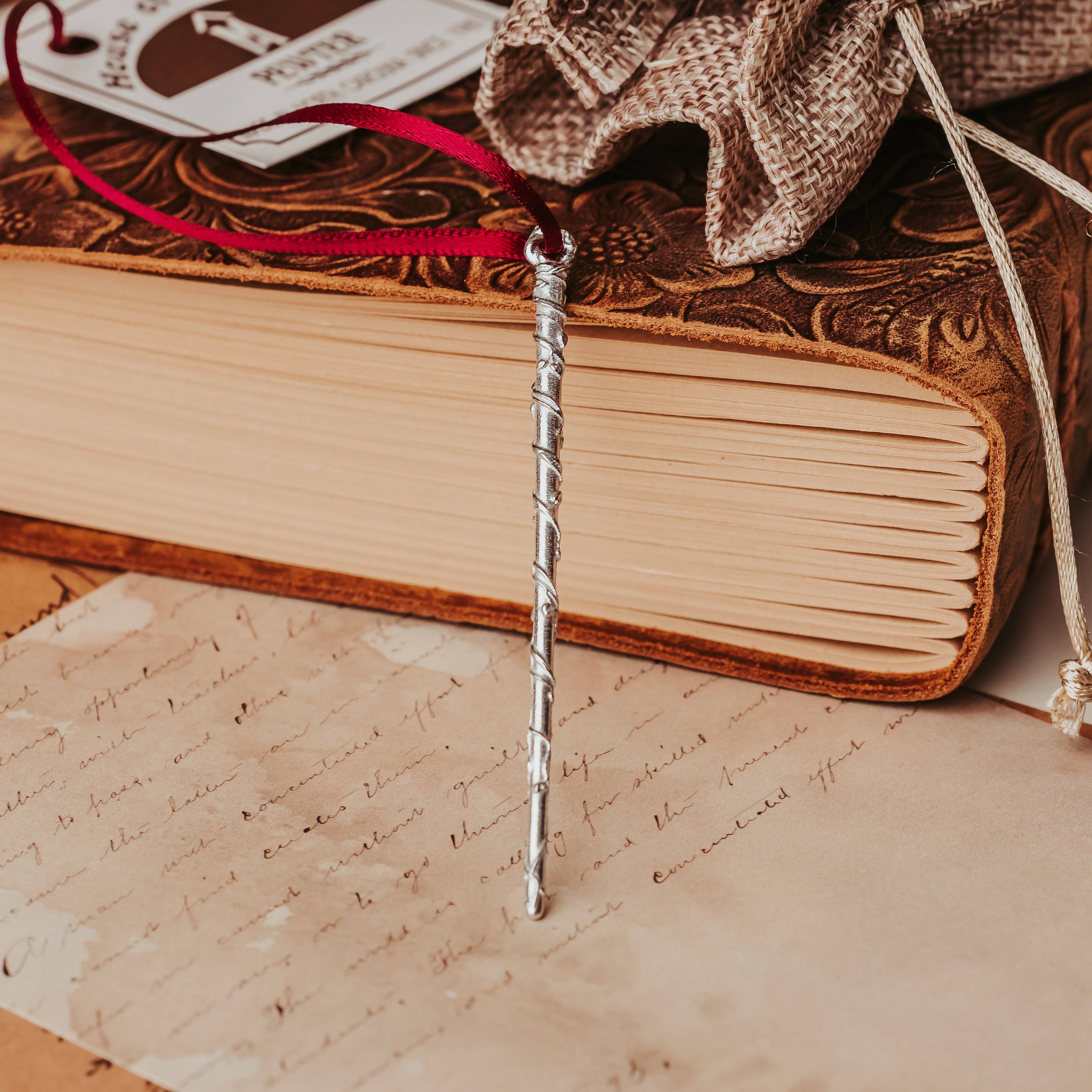 House of Morgan Pewter - Venta al por mayor Adornos - Adorno de Varita Mágica - Regalo de Varita Mágica2