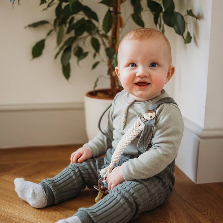 Aubrey and Co - Wholesale Pacifier Clip - Baby - Macramé Dummy Clip10