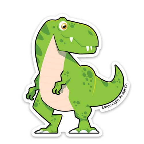 Autocollant T-Rex pour la vente par Moon Light Sticker Co
