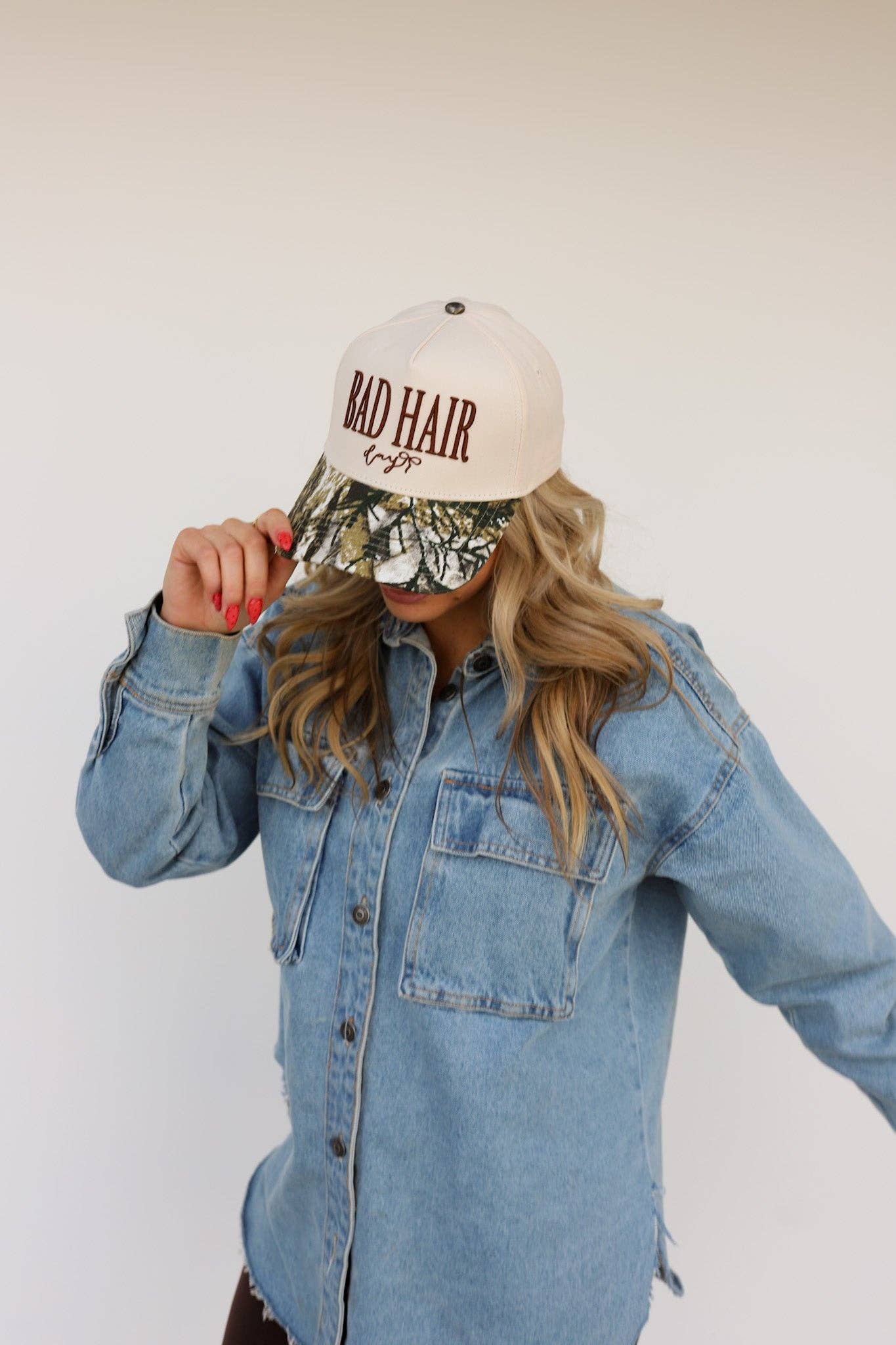 KAXI - Wholesale Trucker Hat - Women's - Bad Hair Day Trucker Hat3