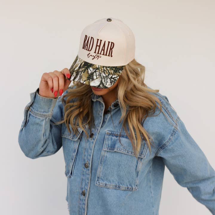 KAXI - Wholesale Trucker Hat - Women's - Bad Hair Day Trucker Hat3