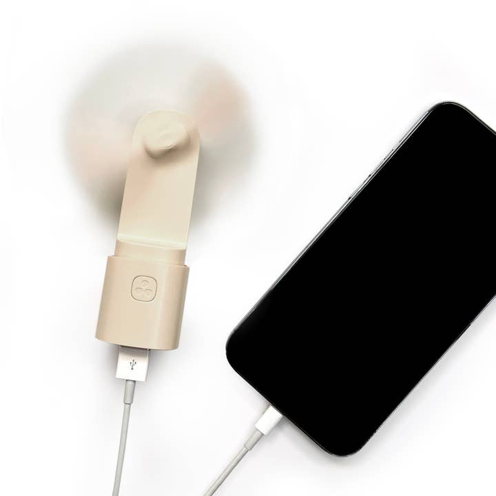 Tech Candy - Wholesale Portable Charger - EASY BREEZY PORTABLE FAN + POWER BANK