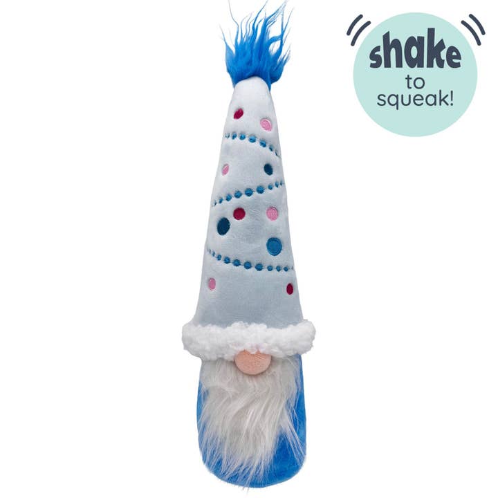 Huxley & Kent - Wholesale Pet Plush Toy - Dog - Fetchies® Winter Wonder Gnome Dog Toy0