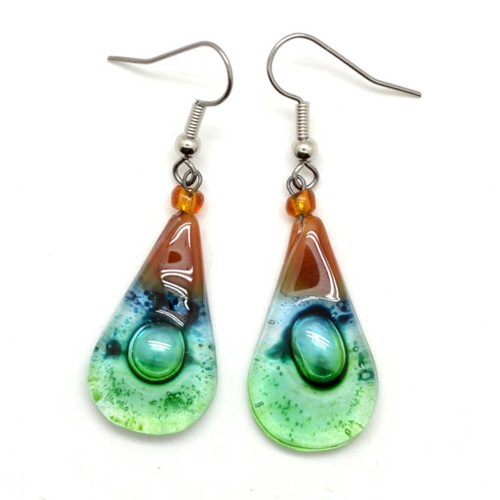 Dunitz & Company - Wholesale Dangle Earrings - Teardrop Glass Dangle Earrings11