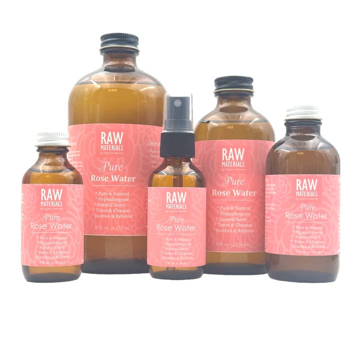 Taylor's Naturals - Wholesale Face & Body Mist/Water - RAW Materials - 100% Pure ORGANIC Rose Water -Bulk Available