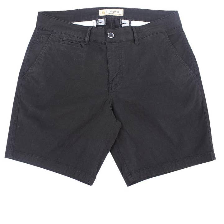 Shorts Jacquard Slim Fit Preto por atacado de EIGHT X