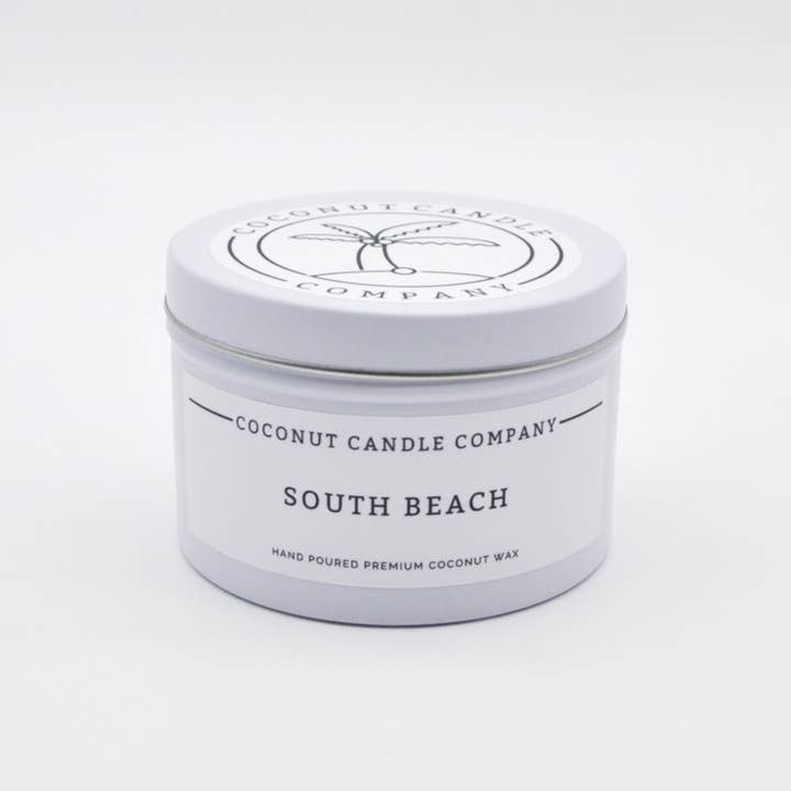 Coconut Candle Company – wholesale Jar/filled candle – South Beach1