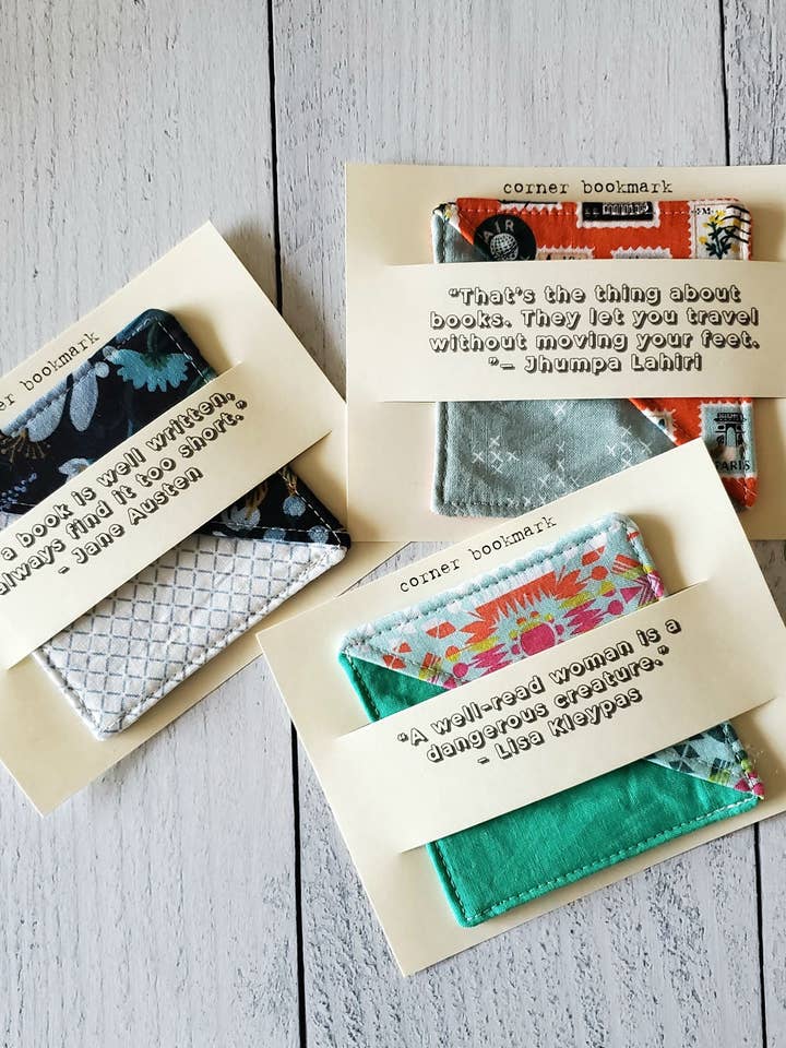 Ecklesezeichen - Ecklesezeichen aus Stoff für den Großhandel von Bamboo Hill