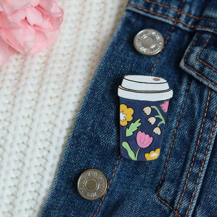 La Petite Épicerie – wholesale DIY-pysselkit – DIY SMYCKESATS - Mina träbroscher att måla