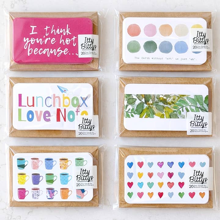 Core Collection - Itty Bitty 6-Design Mixed Pack for wholesale by Biscotti Designs