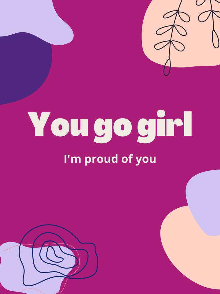 You go girl for wholesale by With An Eye Cards