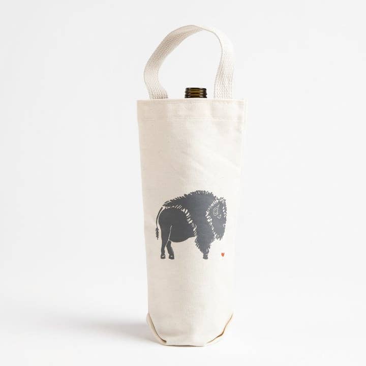 Sac à vin - Bison pour la vente par Bird and Buffalo