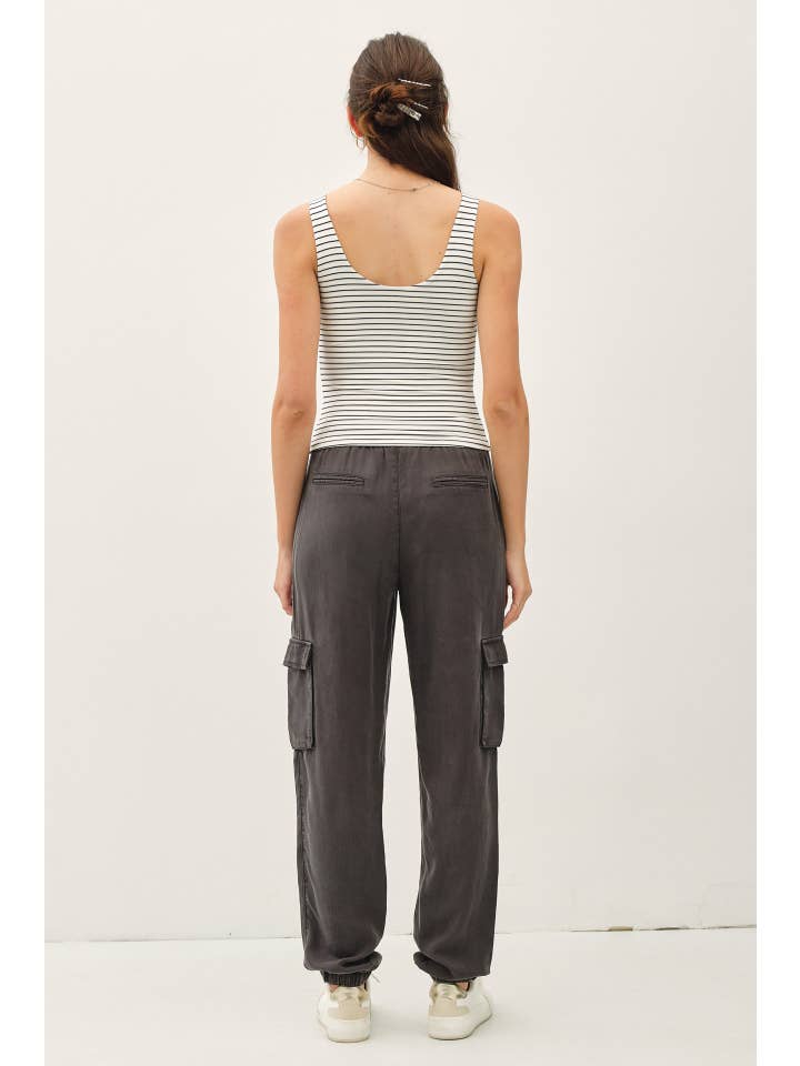 Be Cool - Wholesale Tank Top - Women's - ULTRA SOFT DOUBLE LINED STRIPED TANK