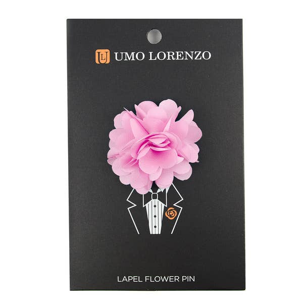 Selini New York - Wholesale Lapel Pin/Button - Solid Mini Bouquet Clutch Back Flower Lapel Pins9