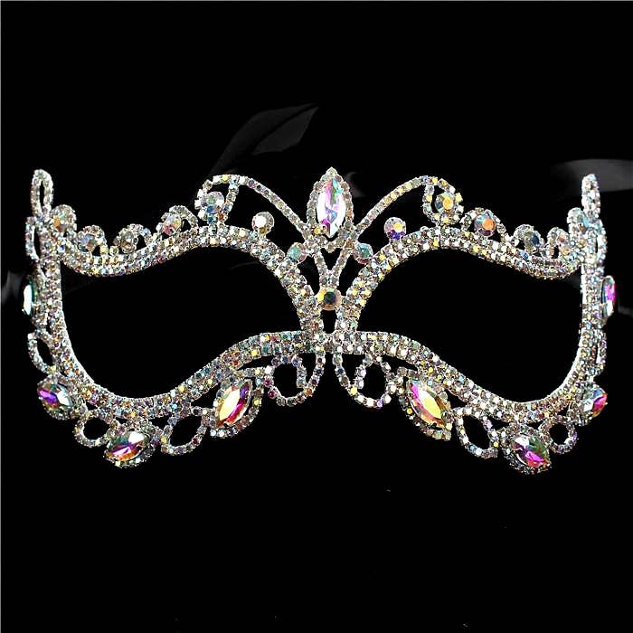 Butterfly Rhinestone Mask - Perfect for Special Occasions for wholesale by Diacly