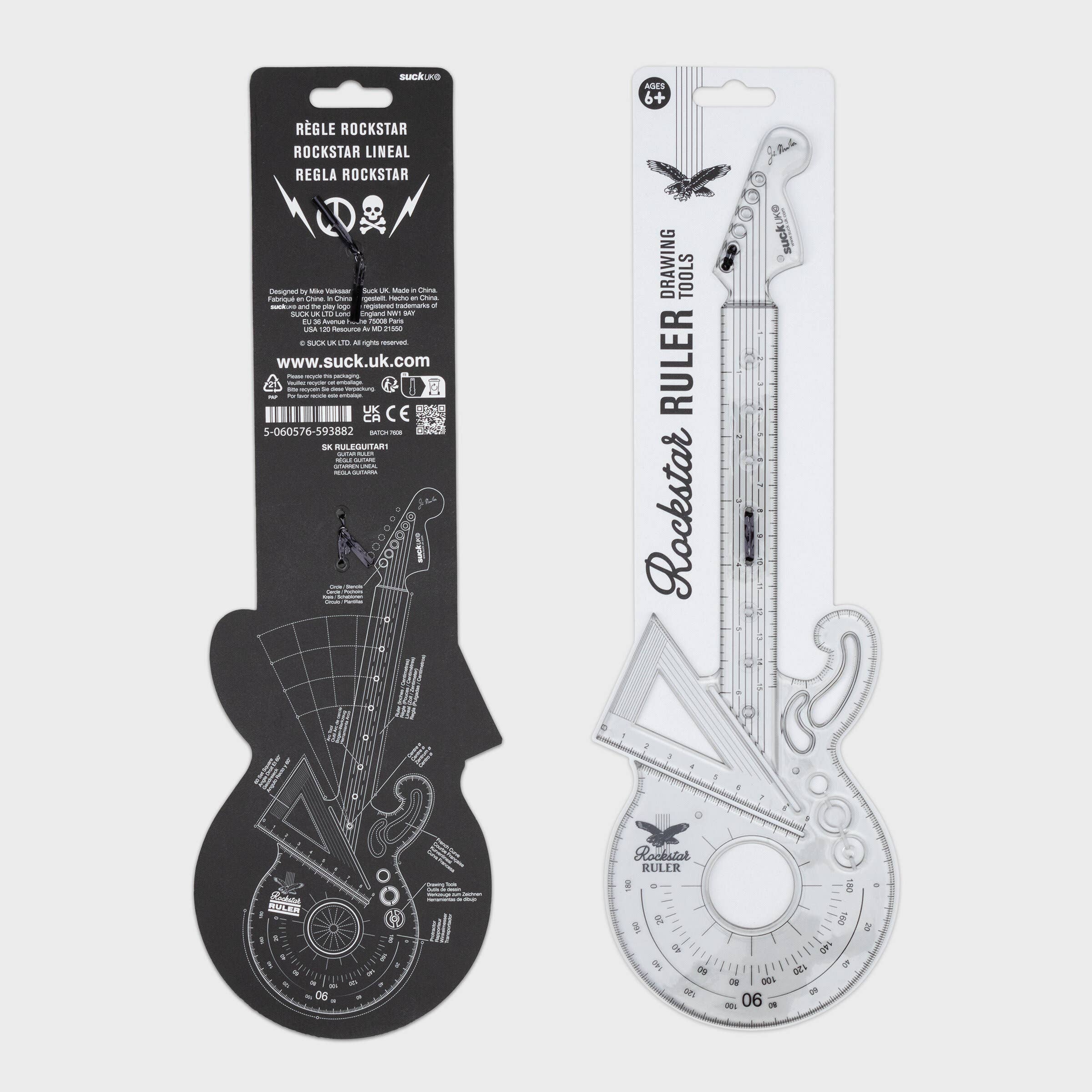 SUCK UK Ltd - USA - Wholesale Ruler - Rockstar Guitar Ruler1