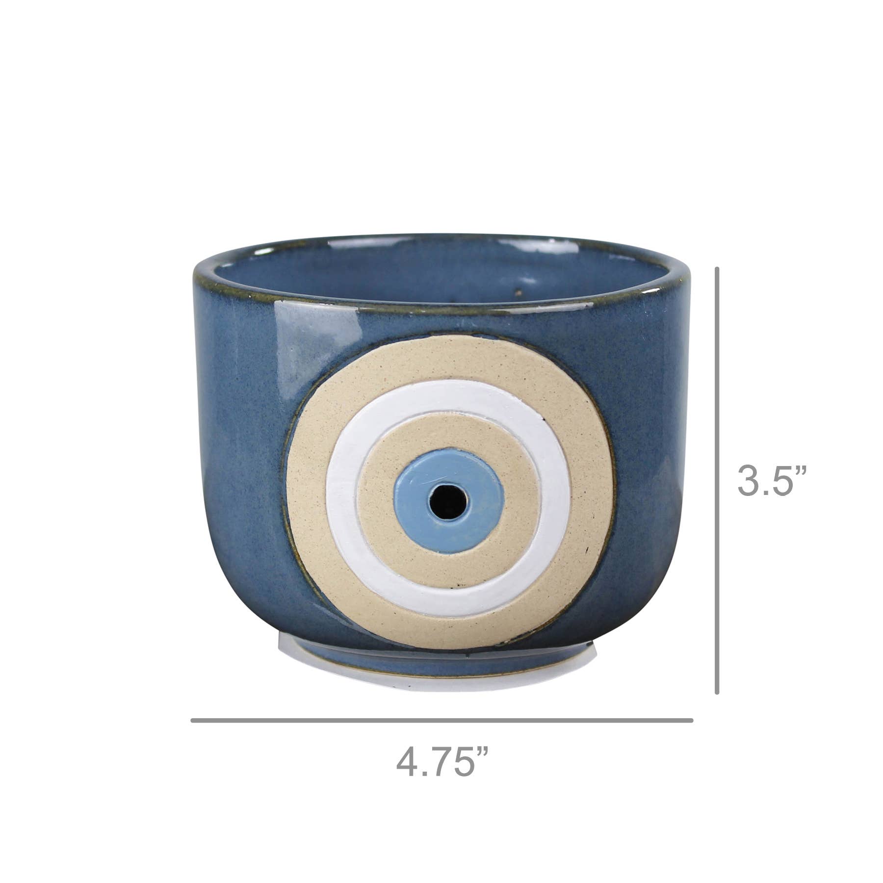 HomArt - Wholesale Plant Pot - The Eye Cachepot, Ceramic1
