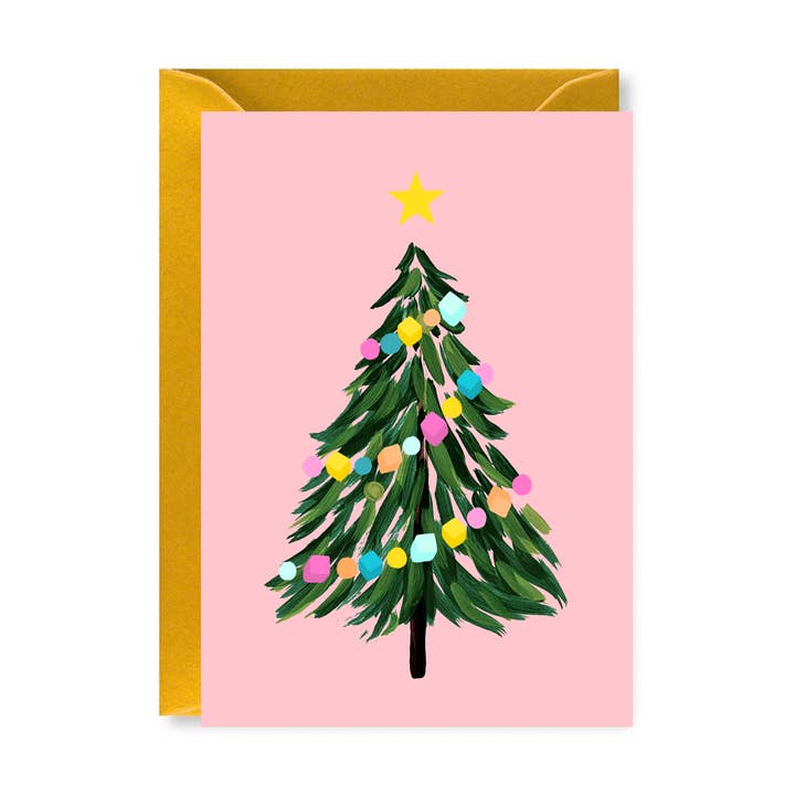 Weihnachtsbaum-Karte für den Großhandel von Ickaprint