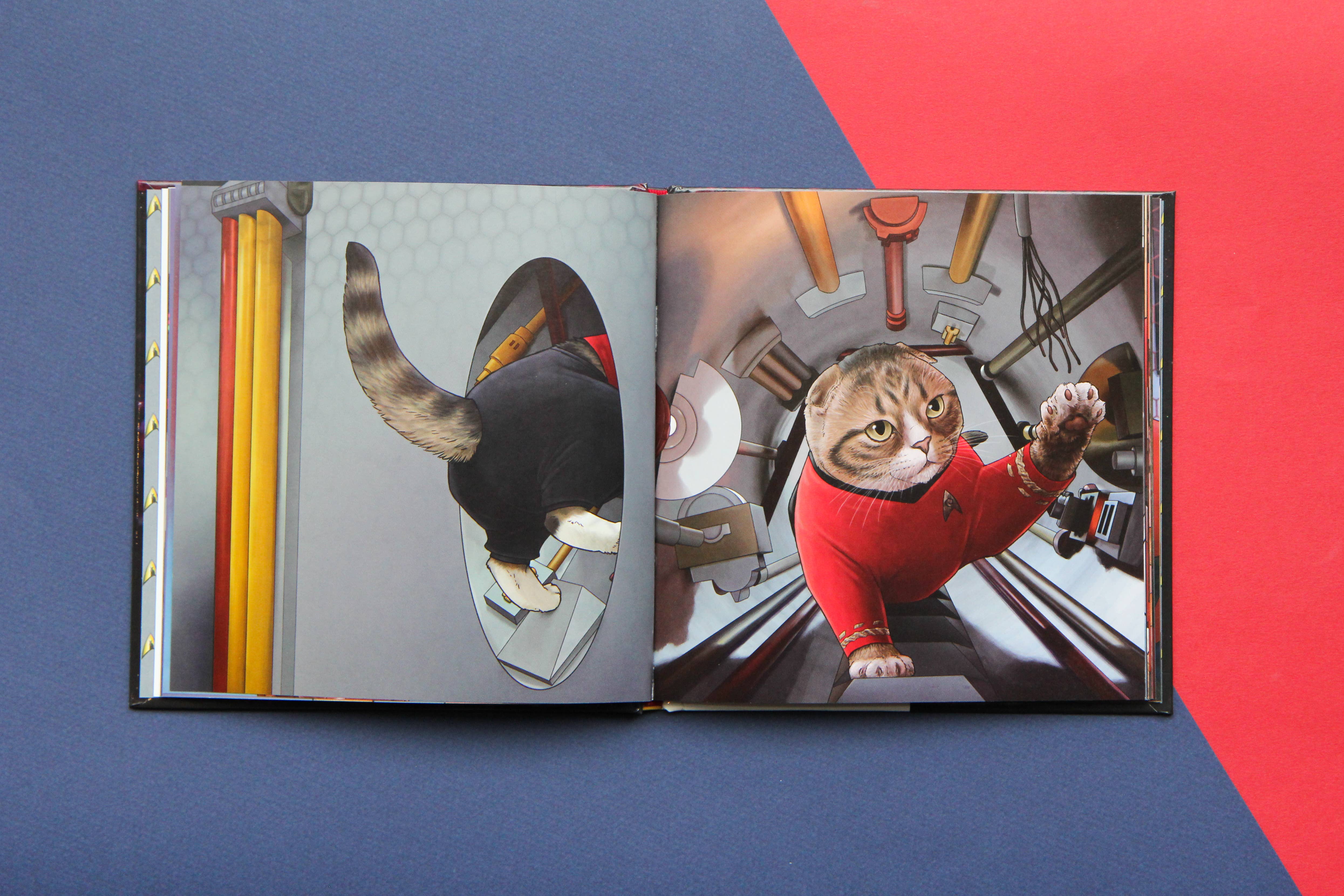 Chronicle Books - Wholesale Early Reader Book (6-8) - Star Trek Cats6