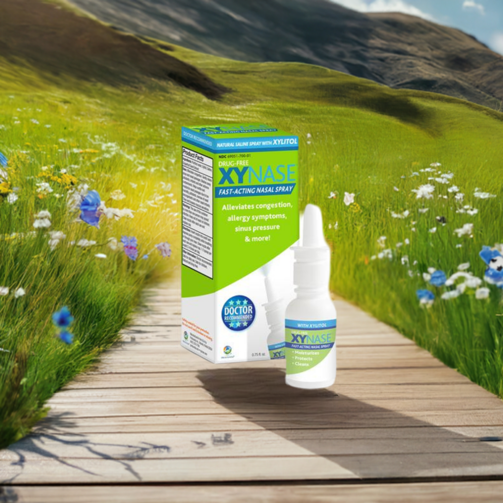 Rhinase - Wholesale Nasal Care - Xynase® Natural Saline Nasal Spray with Xylitol (0.75 fl oz) - Gentle Relief for Congestion, Allergies, and Sinus Pressure, Safe for All Ages6