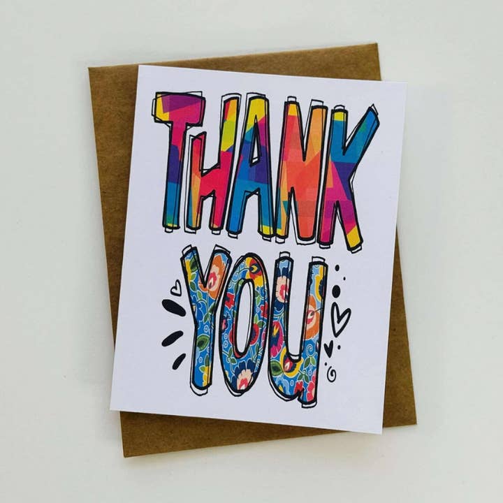 Thank You Note Cards for wholesale by Mississippi Mae Monograms
