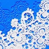 Silicon Lace Mould: Daisy Chain for wholesale by Crystal Candy Unique Cake Decorations