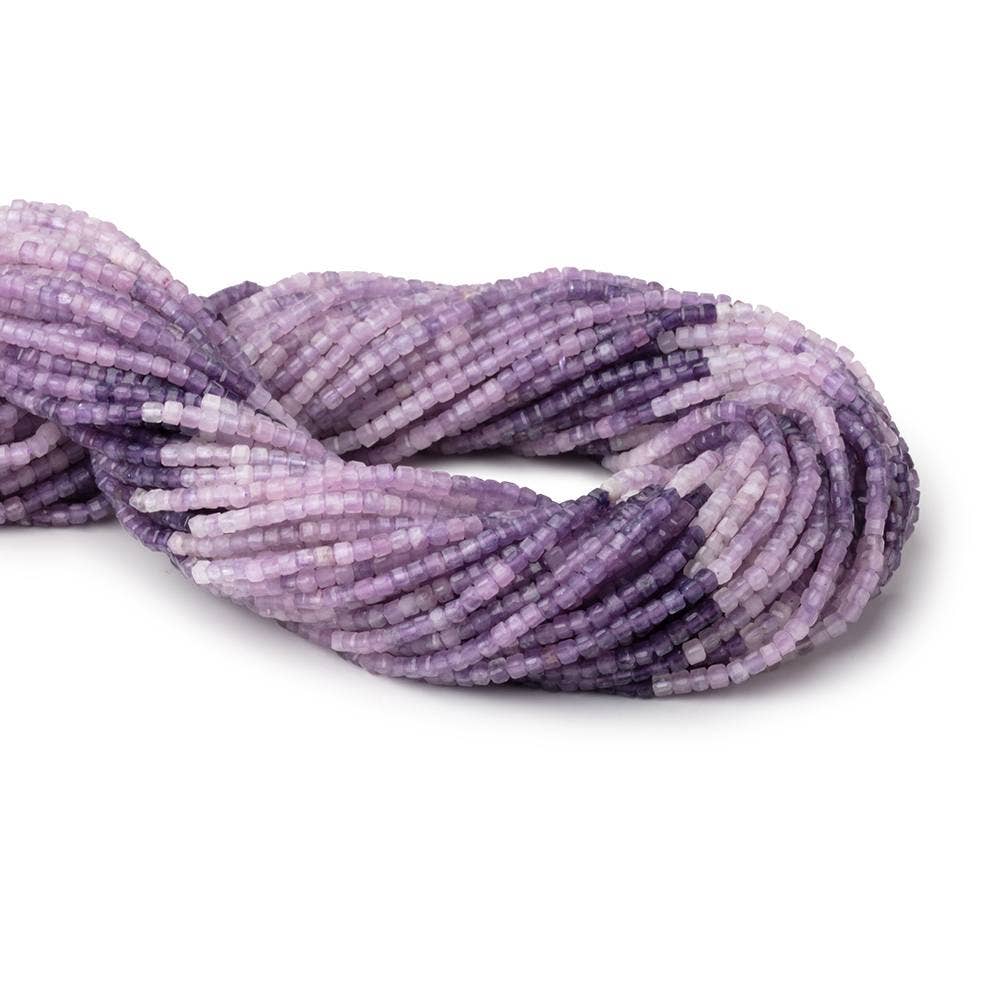 Beads of Cambay – wholesale Beads – 2mm Cape Amethyst Micro Faceted Cube Beads 12.5 inch 140 Beads1