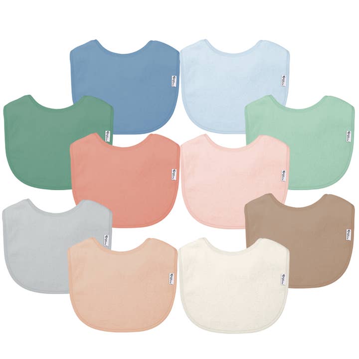 Green Sprouts - Wholesale Bib - Baby - Stay-Dry Everyday Bibs (10pk)