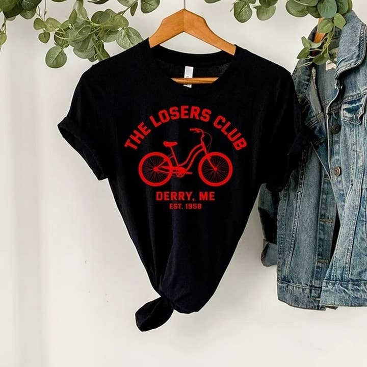 The losers club shirt, Stephen King Tee,Based On A Novel By for wholesale by AJCanvasPrints