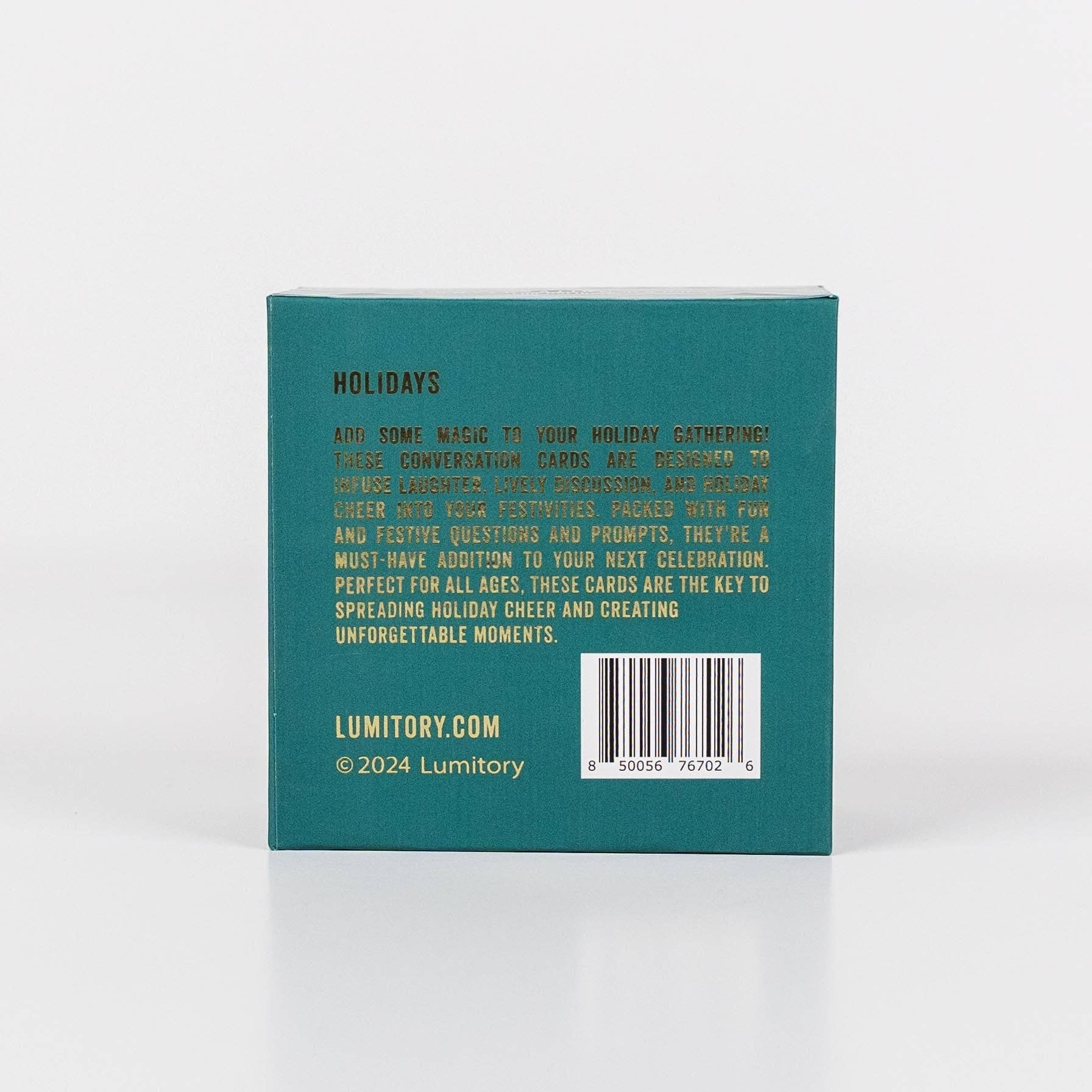 Lumitory - Wholesale Card Game - Holiday Conversation Cards - Case of 67