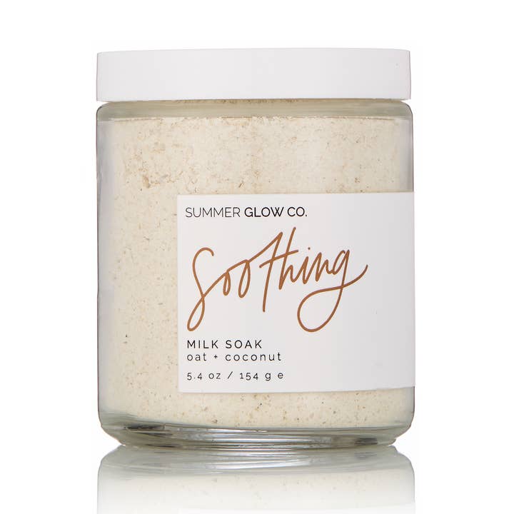 Soothing Milk Soak for wholesale by Summer Glow Co.
