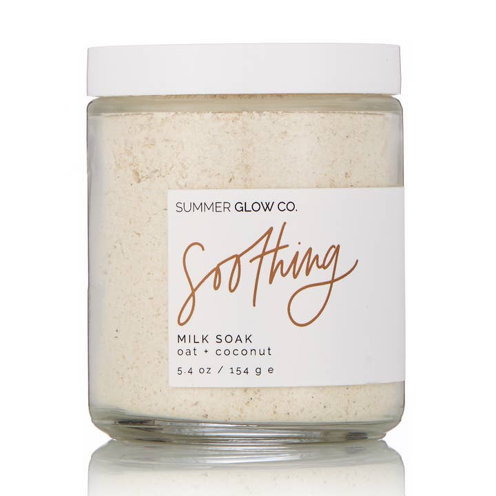 Soothing Milk Soak for wholesale by Summer Glow Co.