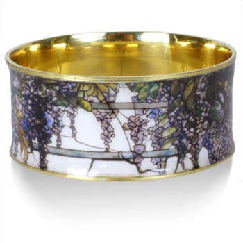 Wisteria Stained Glass-armband för wholesale av Discoveries, Inc.