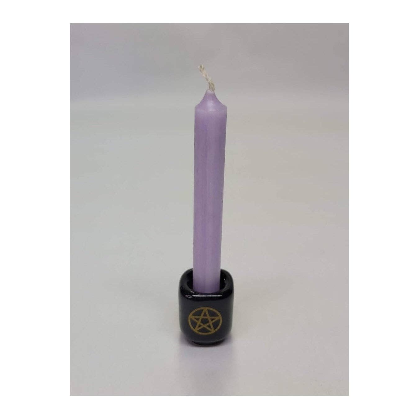 My Magic Place Shop - Wholesale Candle Holder - Ceramic Chime Candle Holder, Pentacle, Candle Holder , Altar0