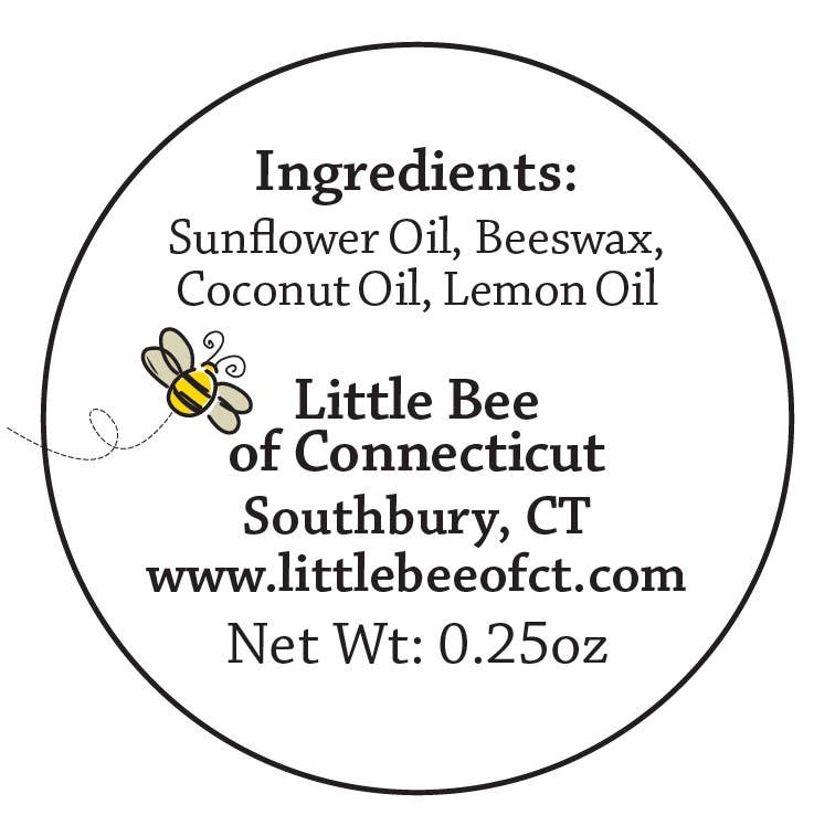 Little Bee of Connecticut - Wholesale Lip Balm - Beeswax Lip Balm – 0.25oz Moisturizing Care2