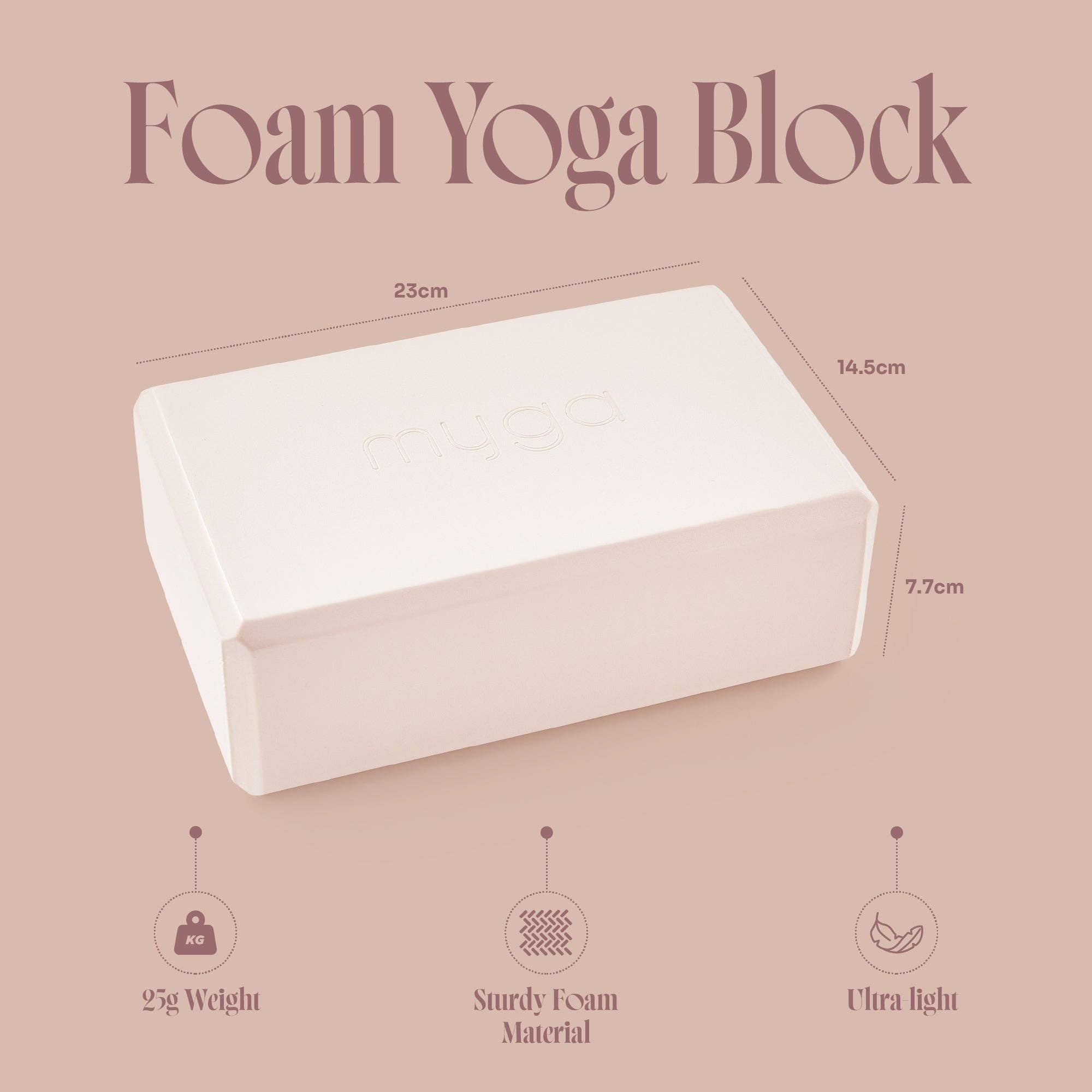 Myga - Wholesale Fitness Equipment - Foam Yoga Block - 6 Colours Available15
