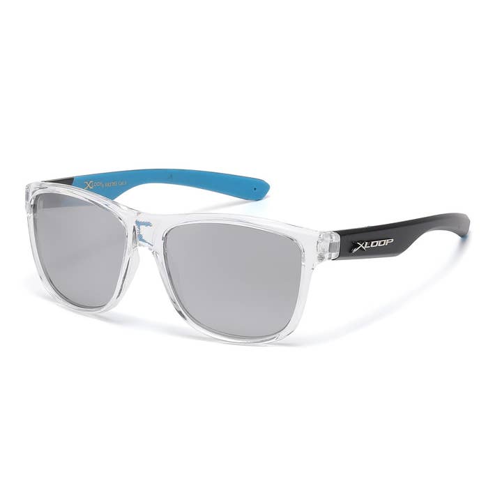 X-Loop Crystal Clear Square Sunglasses x2765 for wholesale by Sunrayzz Imports