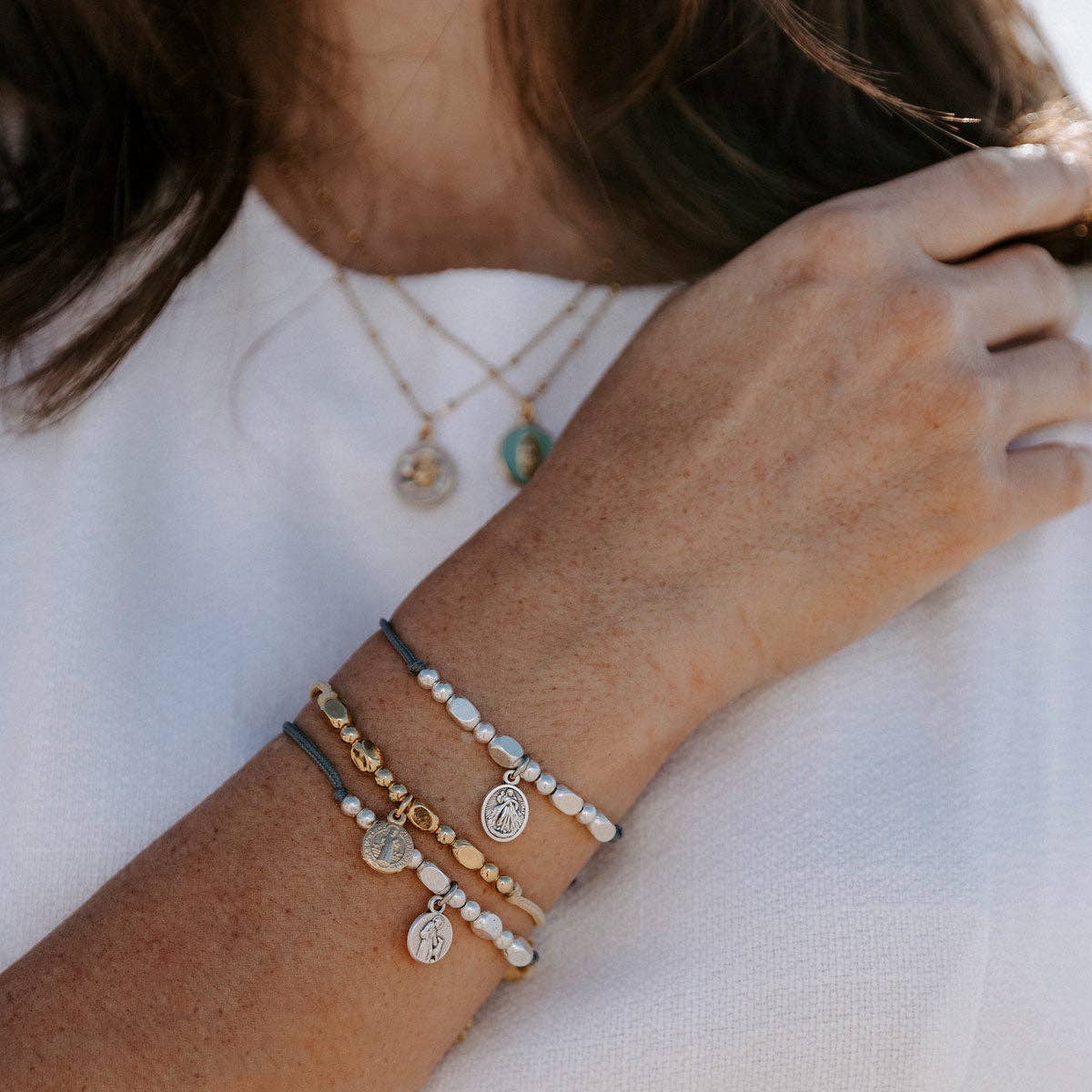 My Saint My Hero - Wholesale Charm/Dangle Bracelet - Saint Francis Little Saints Bracelet1