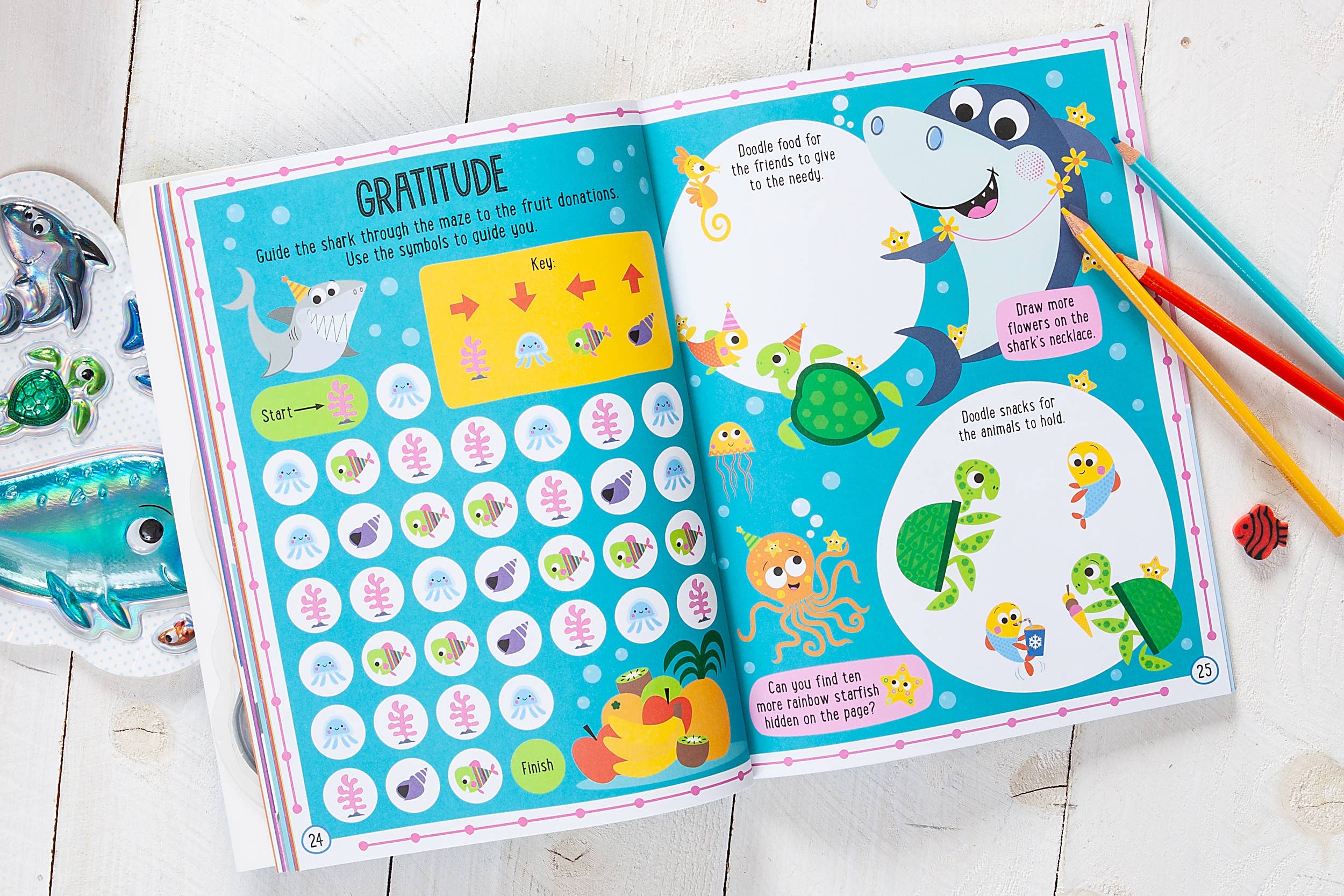 BroadStreet Publishing Group, LLC - Wholesale Colouring and activity book – kids and baby - God’s Underwater World Activity Book (Valentine's Day Gifts)1