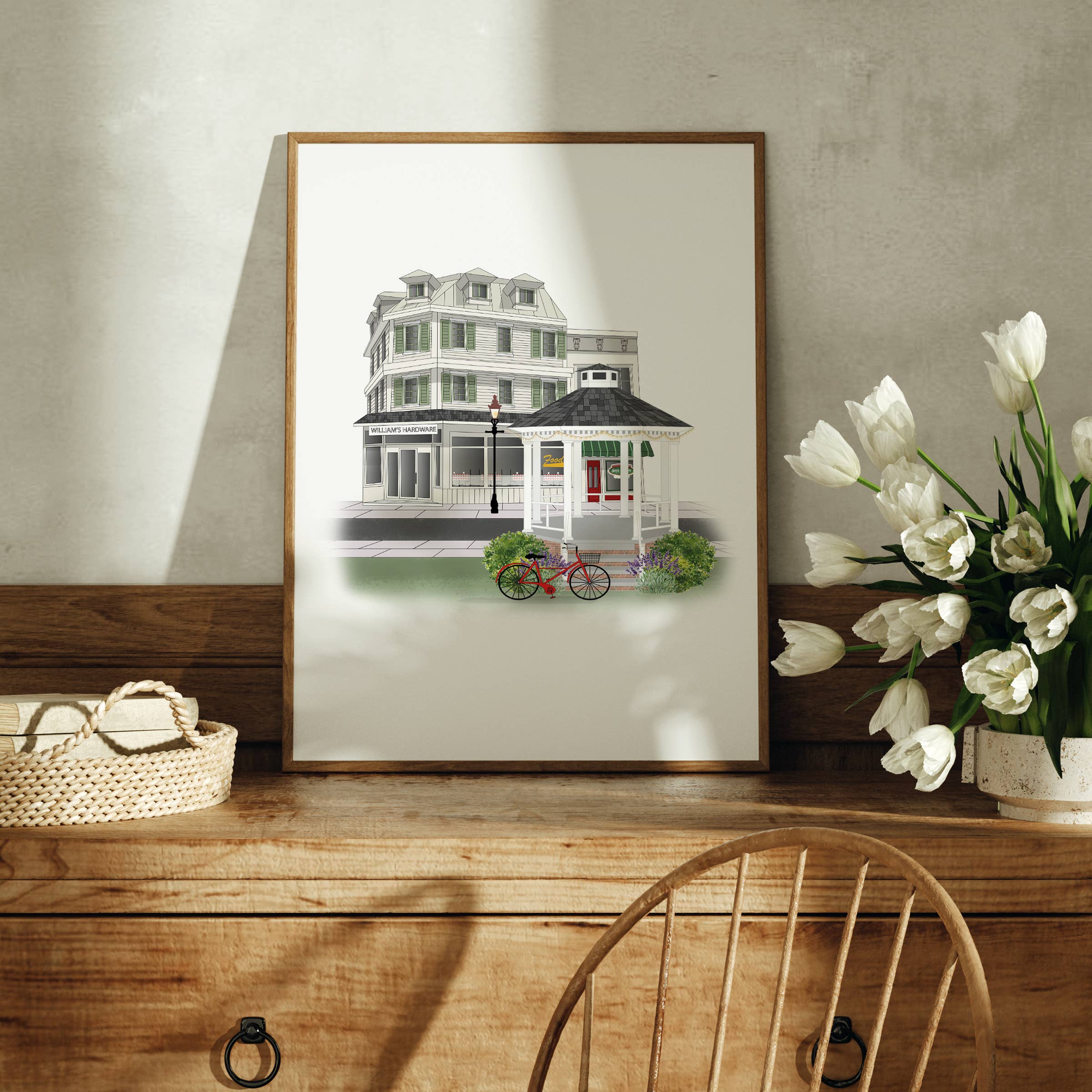 Fox Burrow Designs - Wholesale Art Print - Fiction Inspired - Luke's Place2